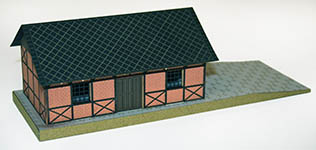 129-N60158 - N - Lagerschuppen Luschna